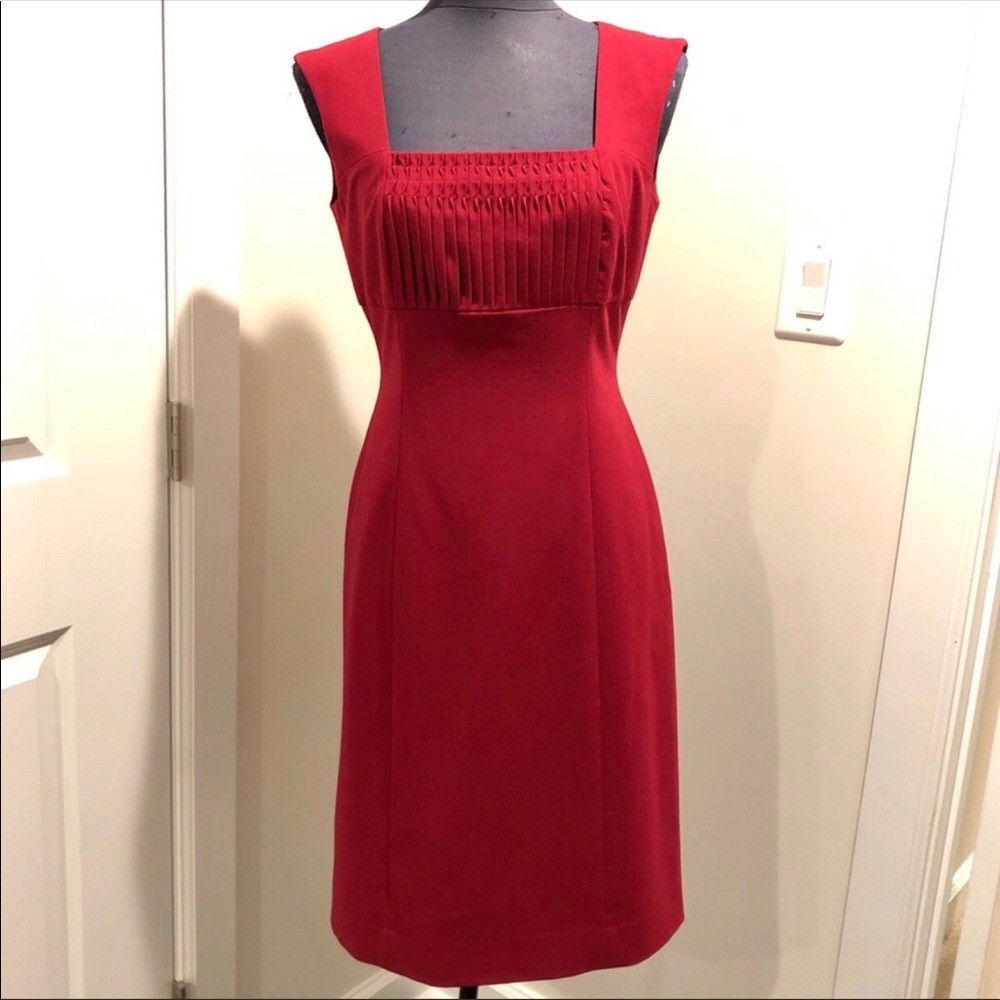 Tahari Red Dress